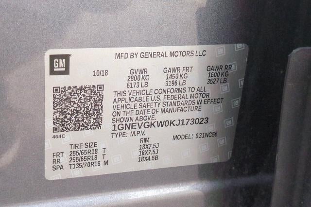 2019 Chevrolet Traverse LT Cloth