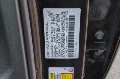 2018 Honda Accord Sedan Sport 1.5T