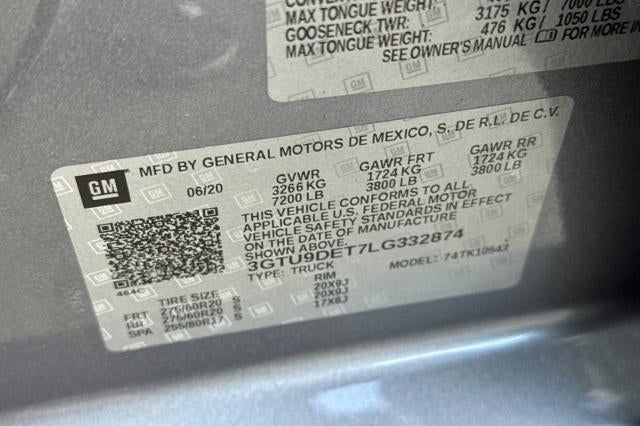 2020 GMC Sierra 1500 SLT