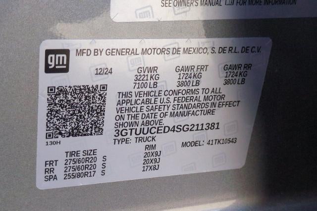 2025 GMC Sierra 1500 Elevation