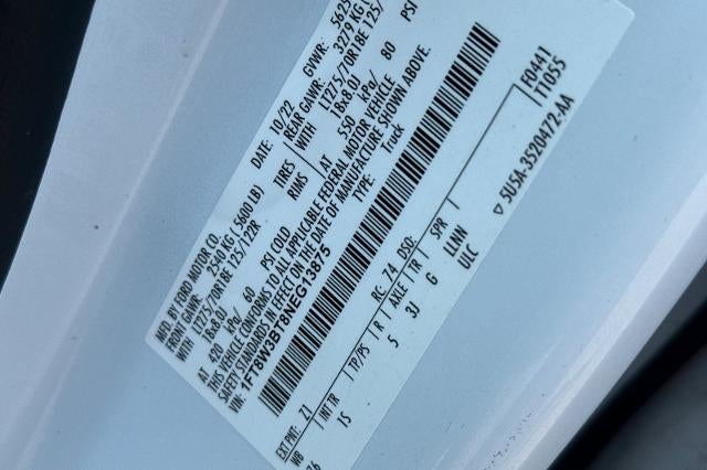 2022 Ford Super Duty F-350 SRW XL