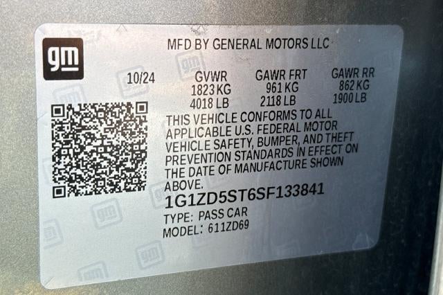 2025 Chevrolet Malibu 1LT