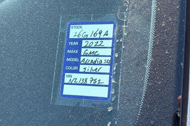 2022 GMC Acadia SLE