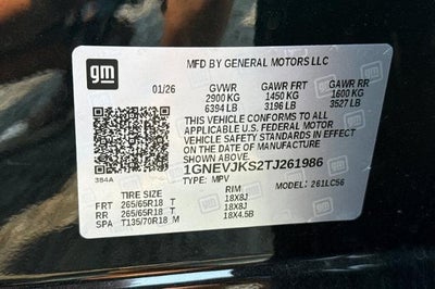 2026 Chevrolet Traverse Z71