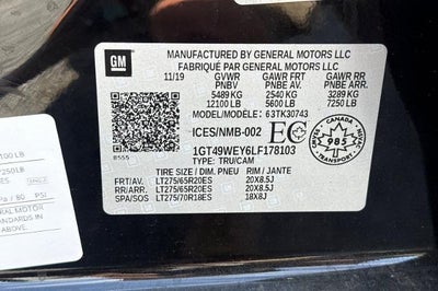 2020 GMC Sierra 3500 HD Denali