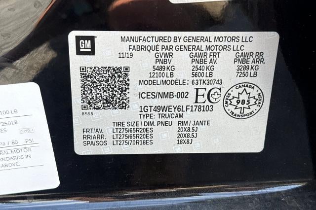 2020 GMC Sierra 3500 HD Denali