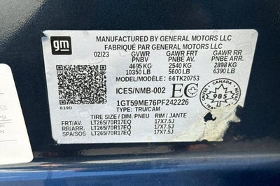 2023 GMC Sierra 2500 HD SLE