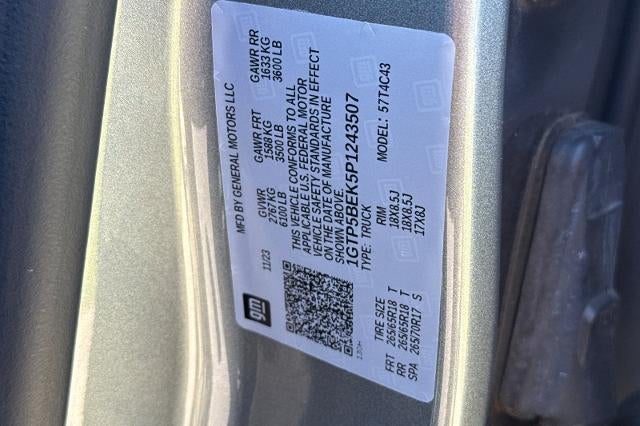 2023 GMC Canyon Elevation