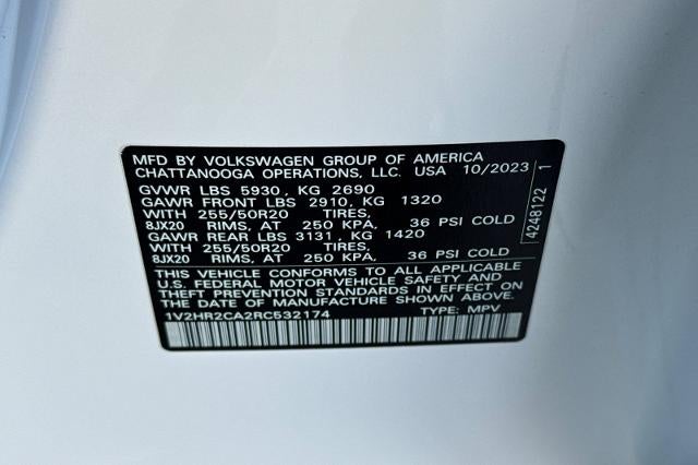 2024 Volkswagen Atlas 2.0T SE w/Technology