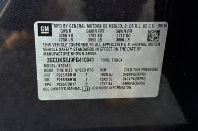 2015 Chevrolet Silverado 1500 LTZ