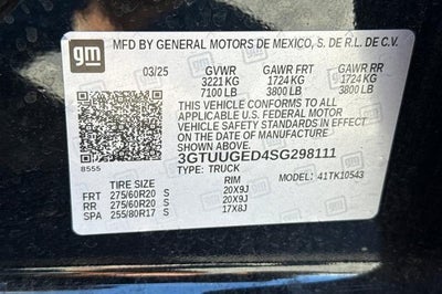 2025 GMC Sierra 1500 Denali