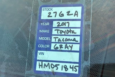 2017 Toyota Tacoma SR5