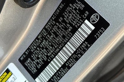 2019 Toyota Camry LE