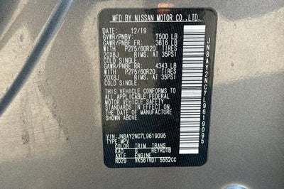 2020 Nissan Armada SL