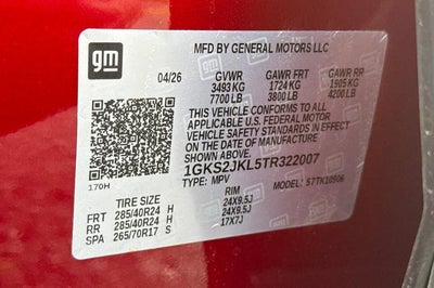 2026 GMC Yukon XL Denali