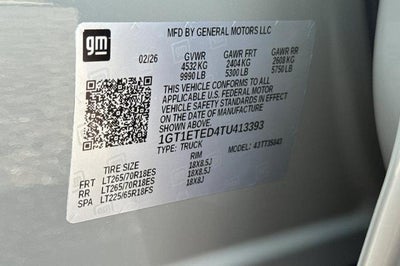 2026 GMC Sierra EV Elevation Extended Range
