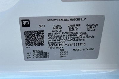 2026 GMC Sierra 3500 HD Denali Ultimate