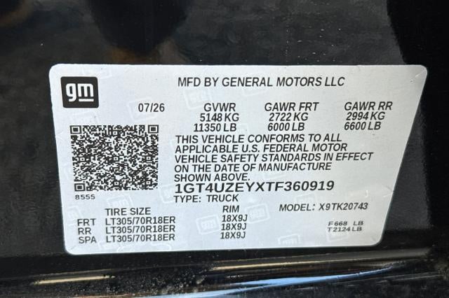2026 GMC Sierra 2500 HD AT4X