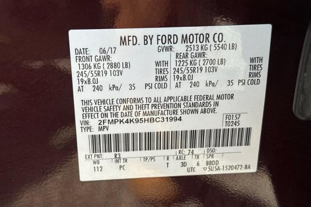 2017 Ford Edge Titanium