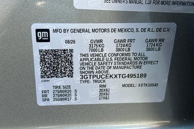 2026 GMC Sierra 1500 Elevation