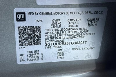 2026 GMC Sierra 1500 SLT
