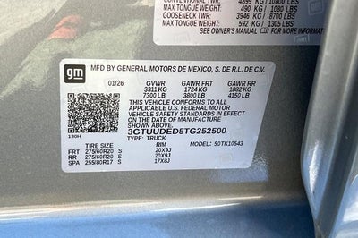 2026 GMC Sierra 1500 SLT