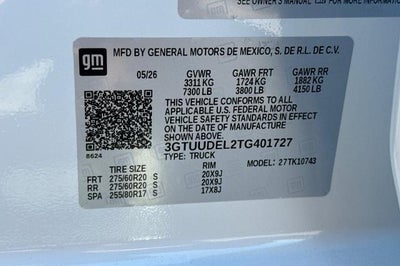 2026 GMC Sierra 1500 SLT