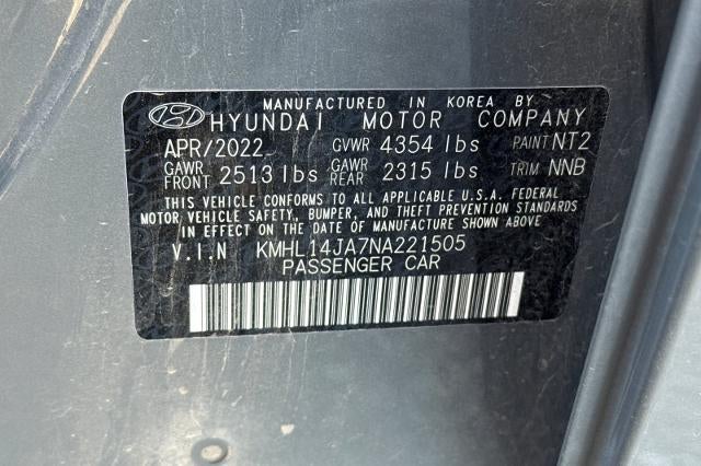 2022 Hyundai Sonata SEL