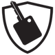 GMC Protection Gap Coverage Logo with a Car Key Icon - GMC of Madras in MADRAS OR