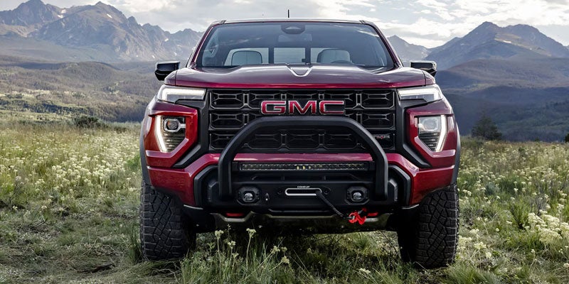 Front view of the 2026 GMC Canyon in Madras, OR