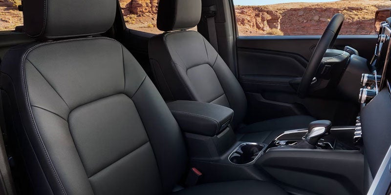 2026 GMC Canyon front cabin seating in Madras, OR