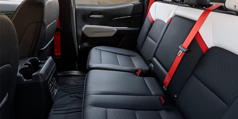 GMC Canyon interior with premium seating near Madras, Oregon
