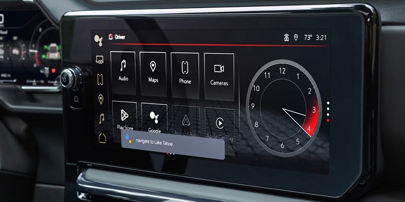 Advanced technology and connectivity features in the new Sierra 1500