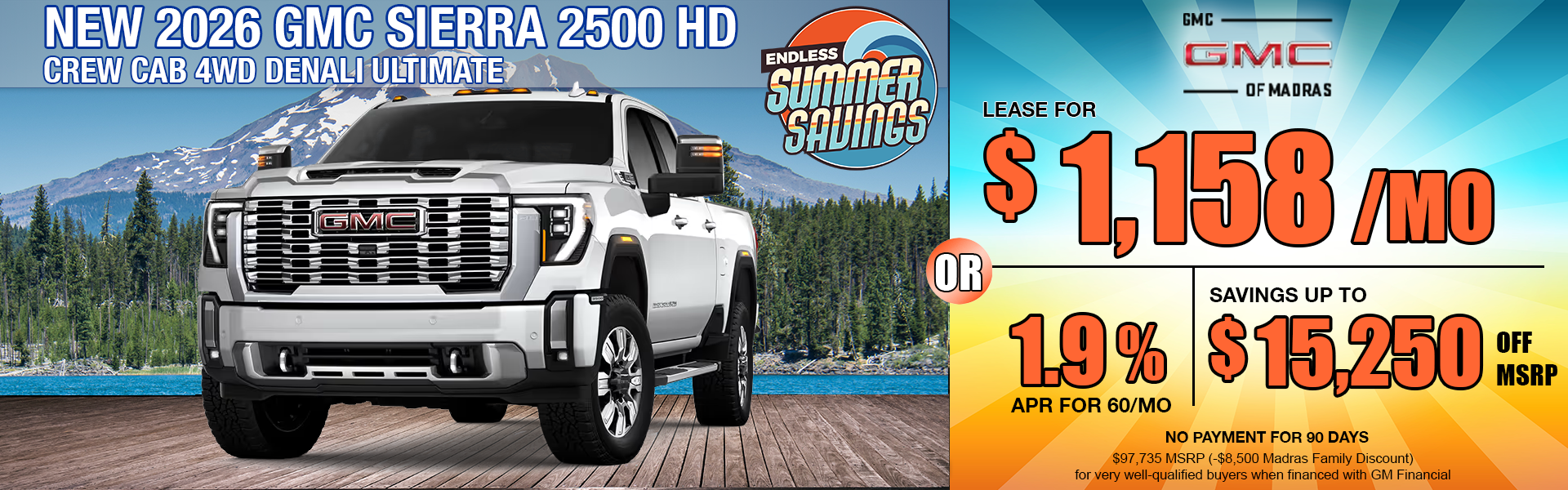 NEW 2026 GMC SIERRA 2500 HD
