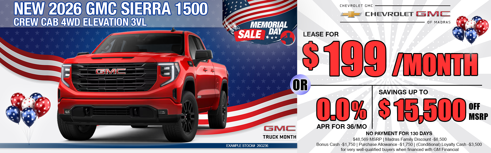 NEW 2026 GMC SIERRA 1500