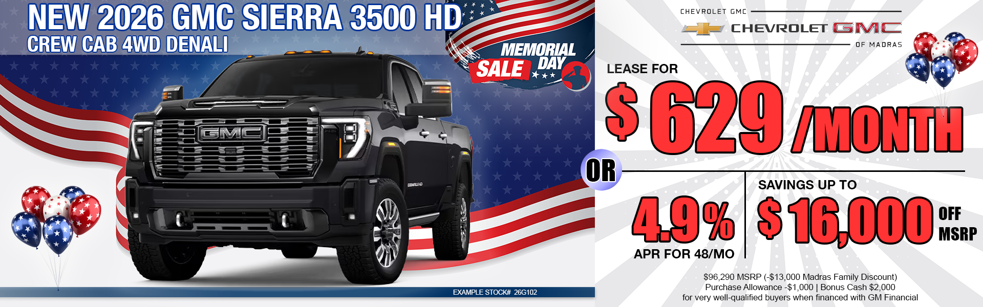 NEW 2026 GMC SIERRA 3500 HD