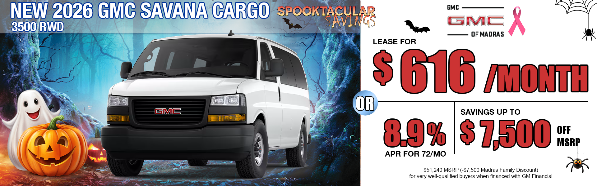 NEW 2026 GMC SAVANA | 3500 RWS